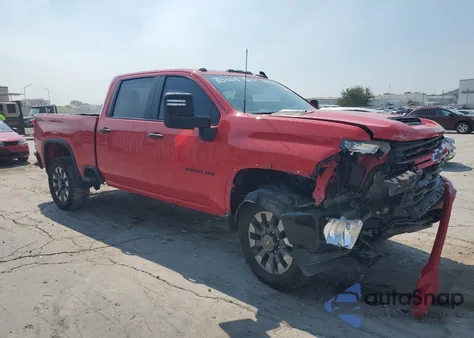 2024 Chevrolet Silverado K2500 Custom из США, поврежденный, VIN 2GC4YMEY5R1201586